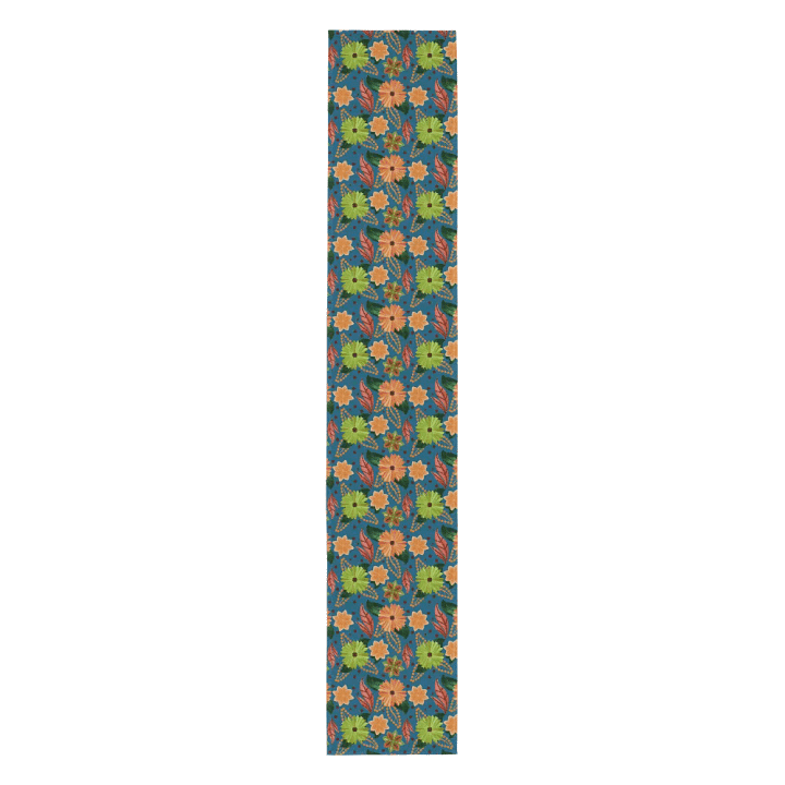 El Yunque Blue Floral Table Runner product image (1)