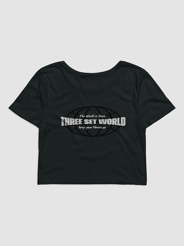 THREE SET WORLDWIDE - Crop Tee product image (5)