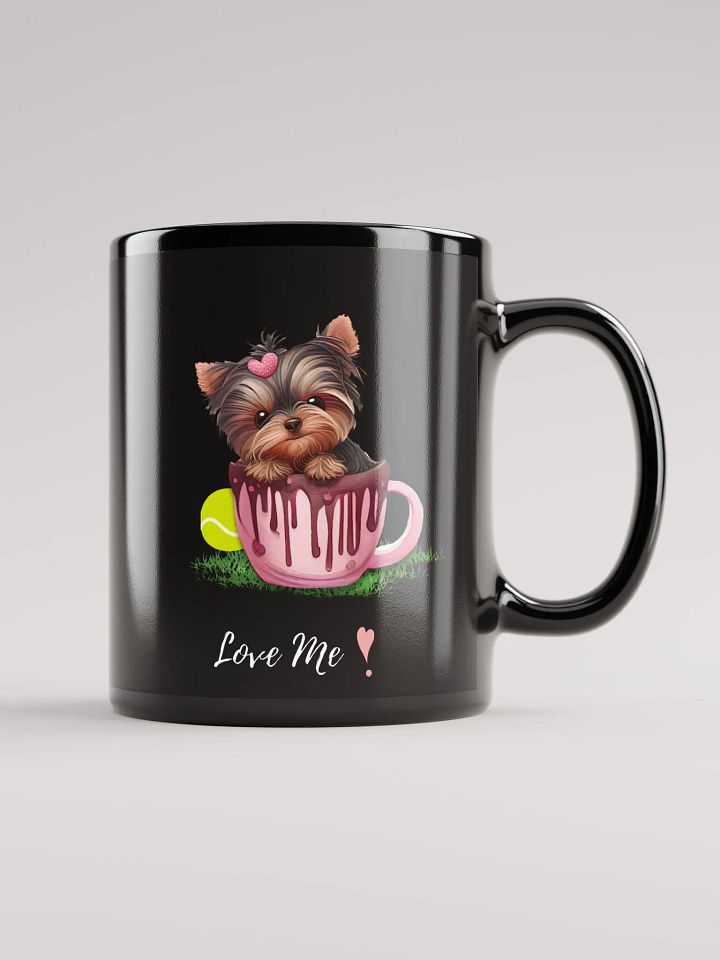 Puppy Love Black Mug product image (2)