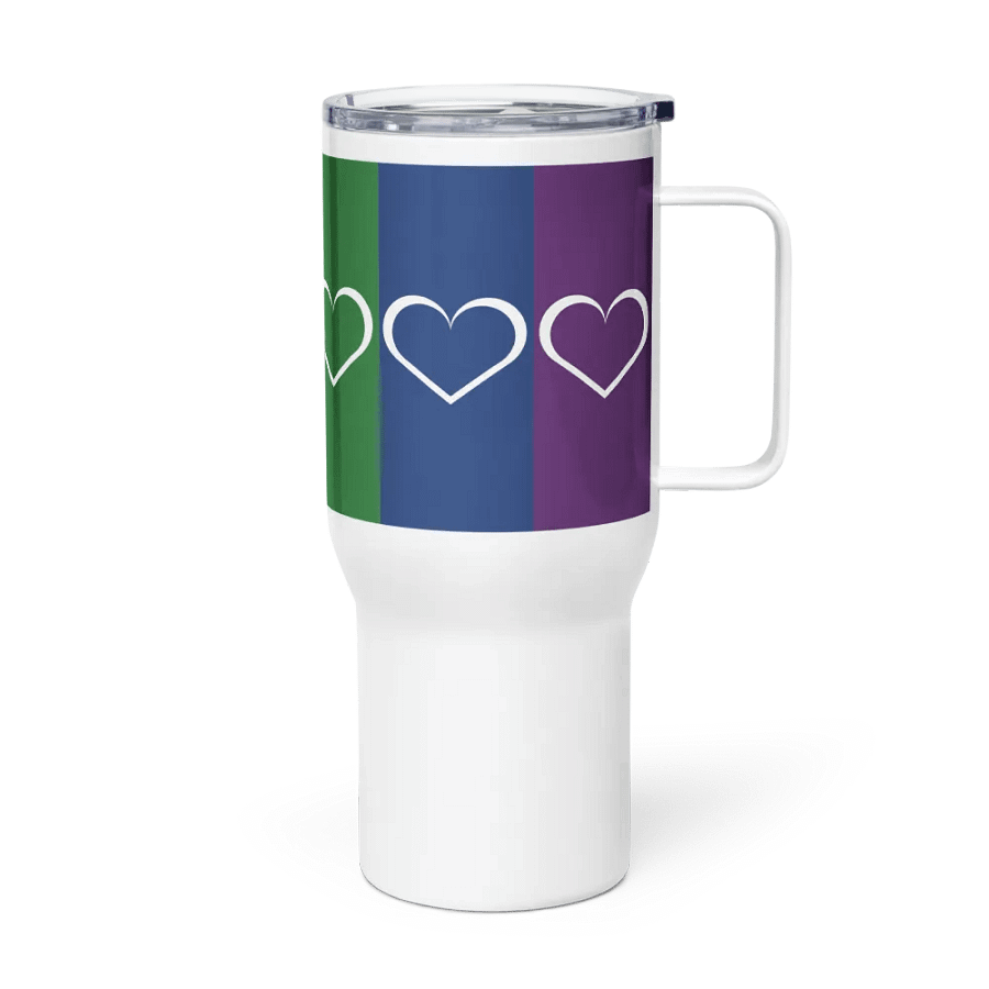 Rainbow Hearts - Travel Mug product image (4)