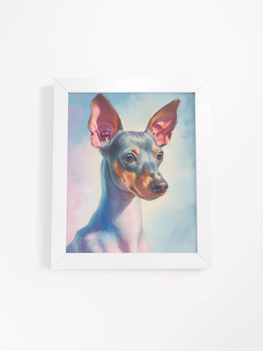 Dreamlike Dog Portrait Framed Poster product image (1)
