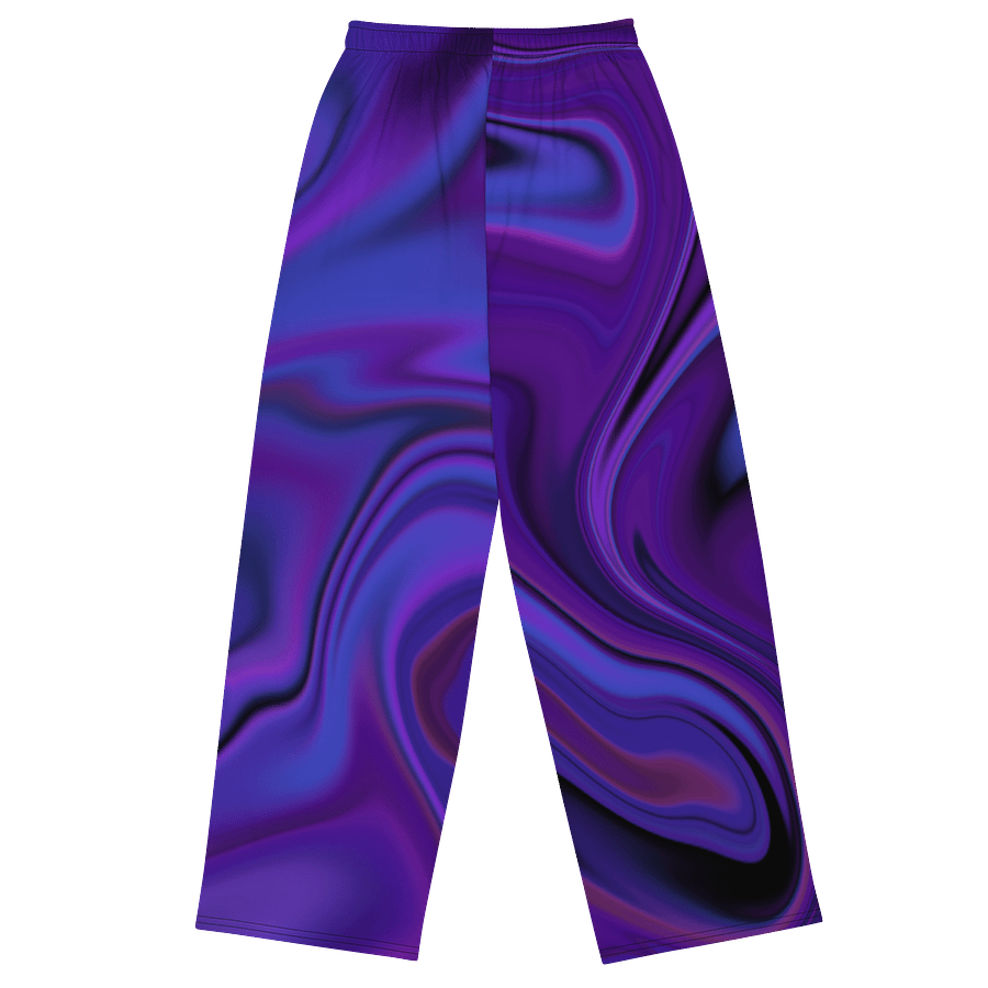 Liquid Blue Wide-Leg Pants product image (2)