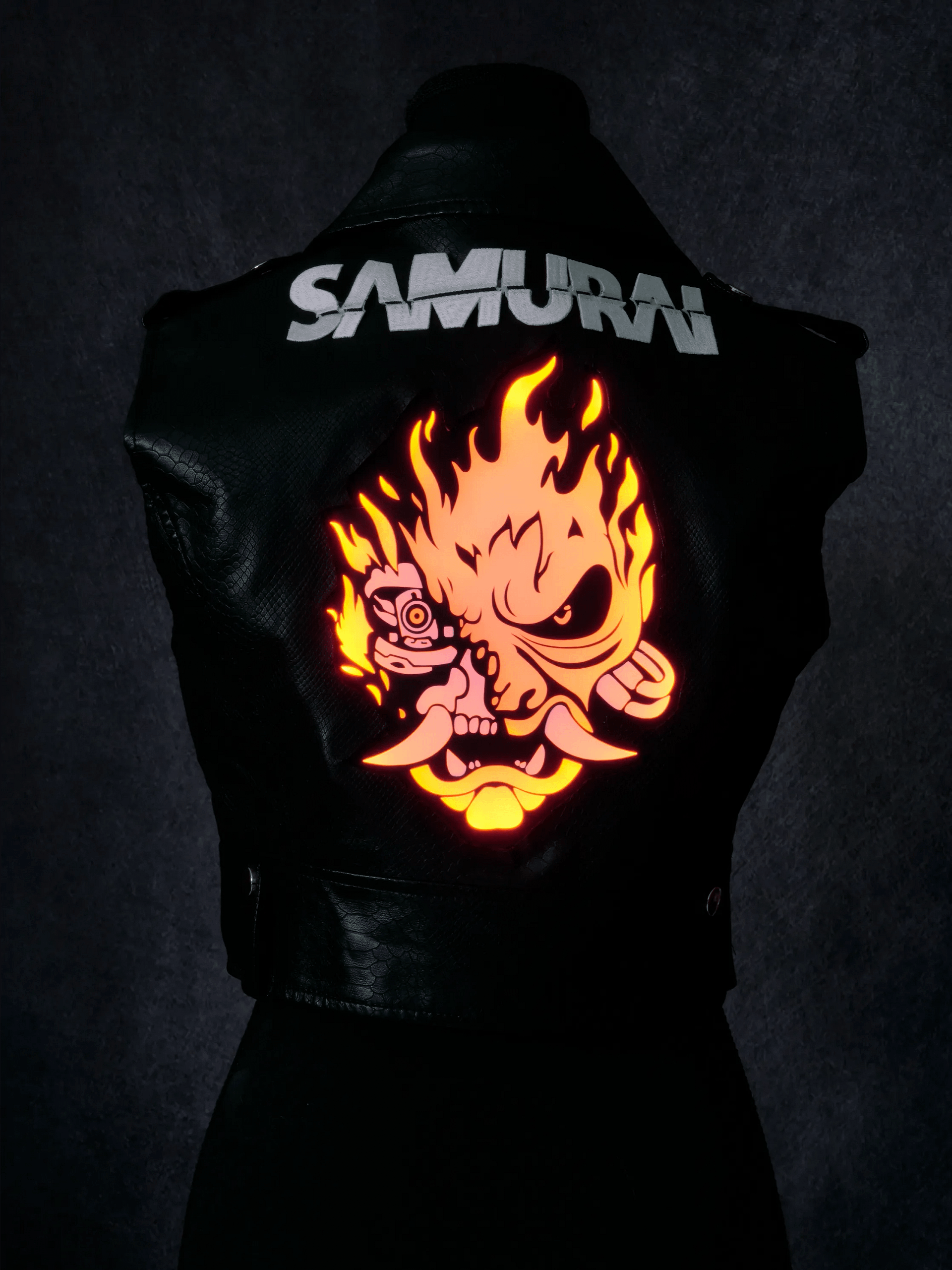 Cyberpunk 2077 - Afterlife Luminous Rocker Vest [Prebuilt LED Jacket] product image (5)