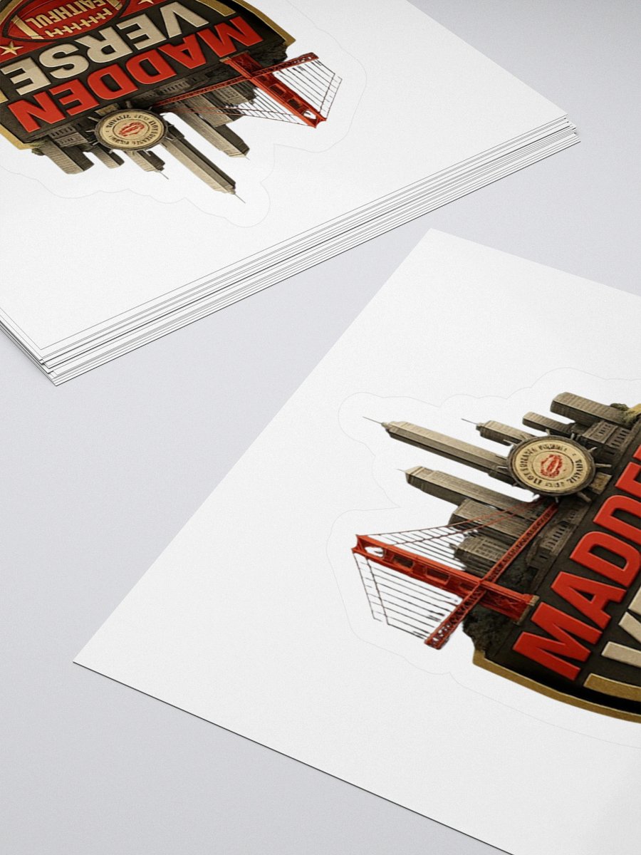 FAITHFUL MADDEN VERSE STICKER product image (4)