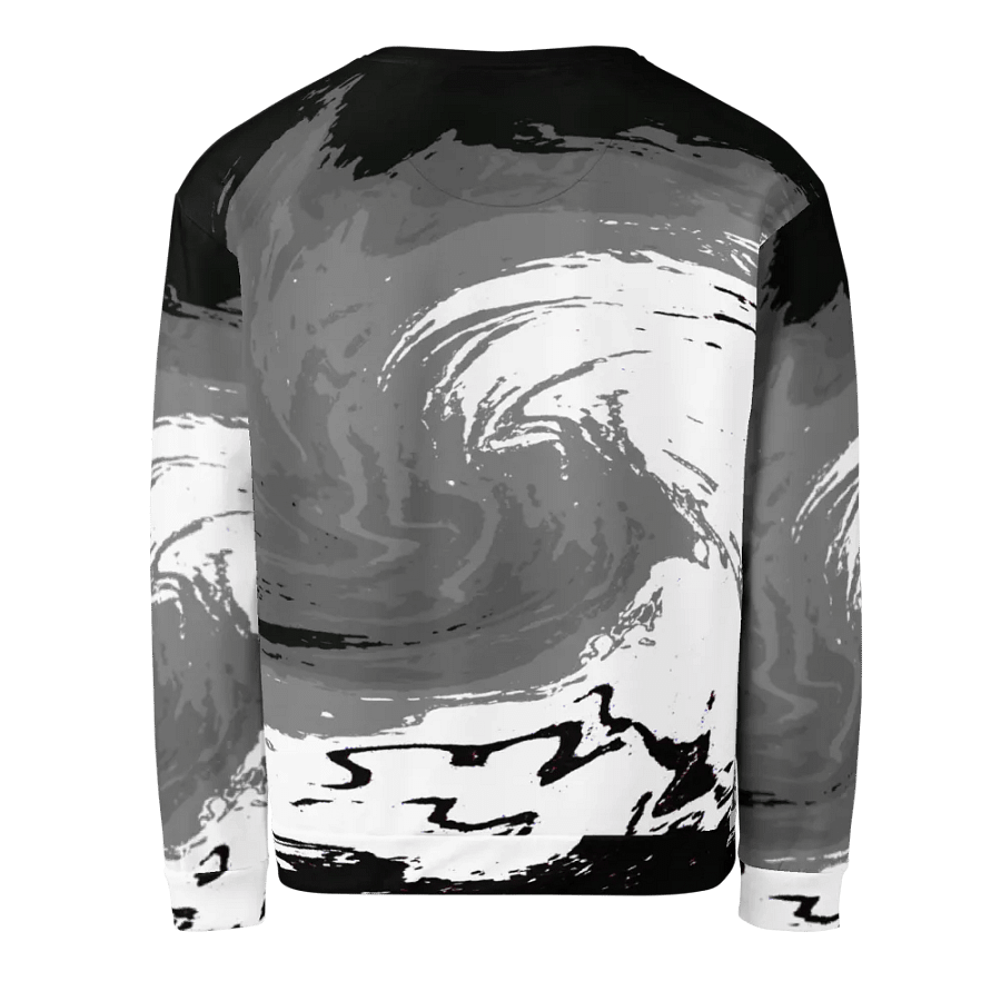 Abstract Monochrome Swirling Melting Forest product image (6)