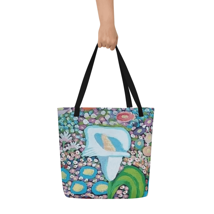 Blossom Paradise Large Tote Bag product image (5)