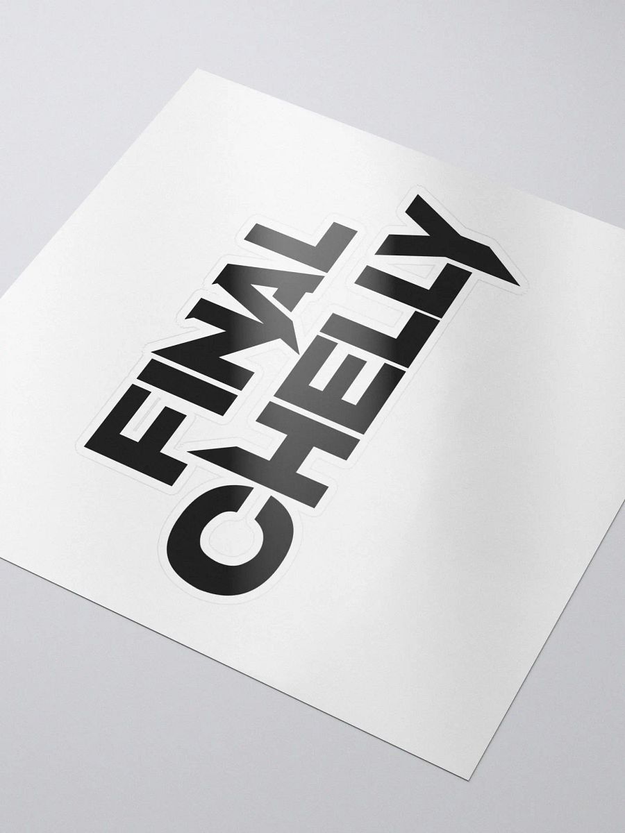 Final Chelly Logo Sticker product image (3)
