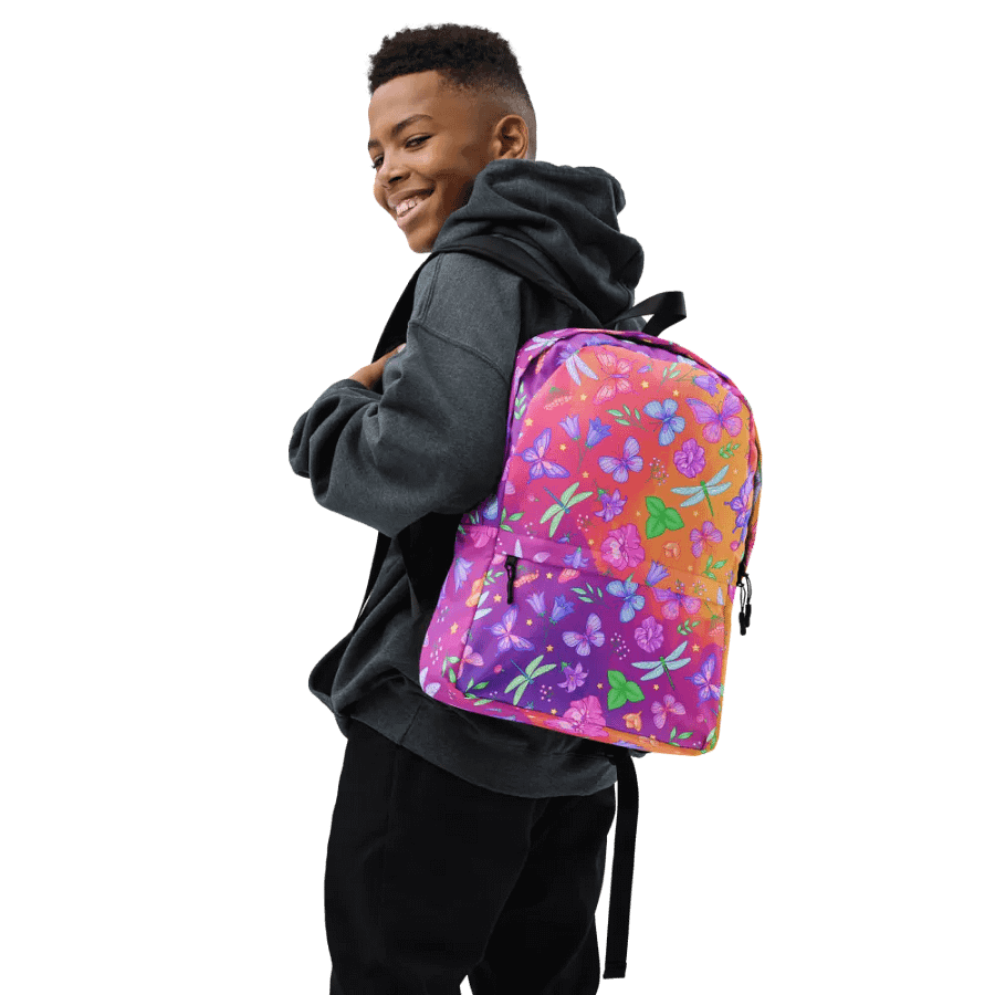 Whimsical butterfly Delight Backpack for girls and young ladies product image (7)