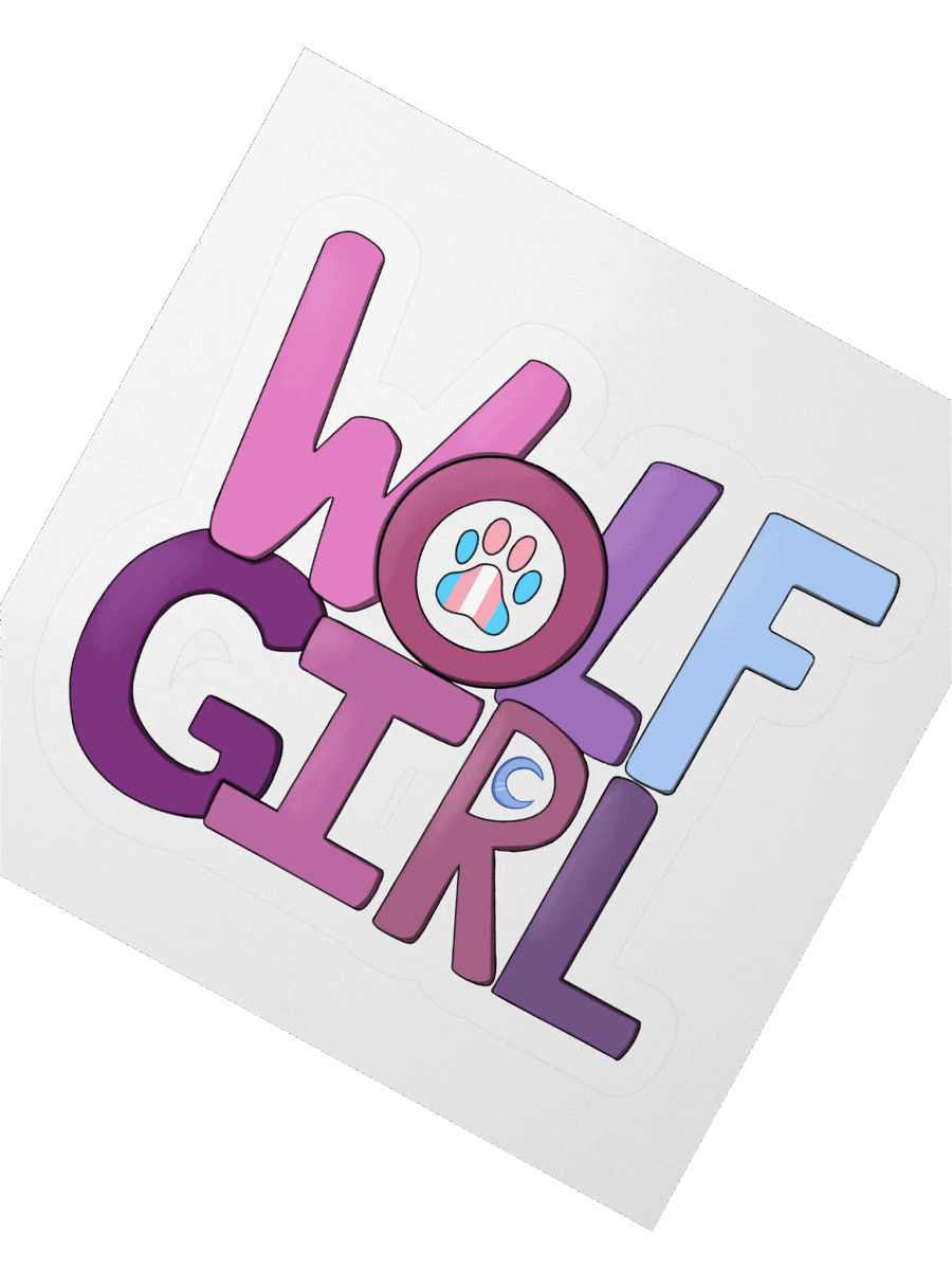 Wolf Girl Sticker product image (2)