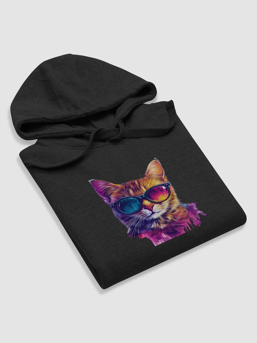 Vivid Cat Graffiti Sunglasses Hoodie product image (48)