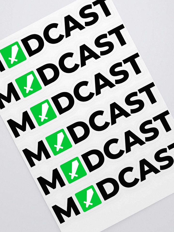 Modcast Stickers product image (2)