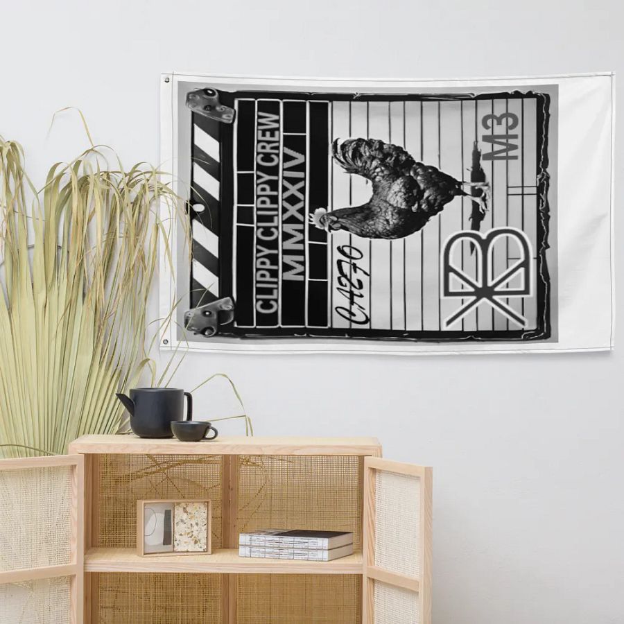Marathon Greyscale Flag product image (7)
