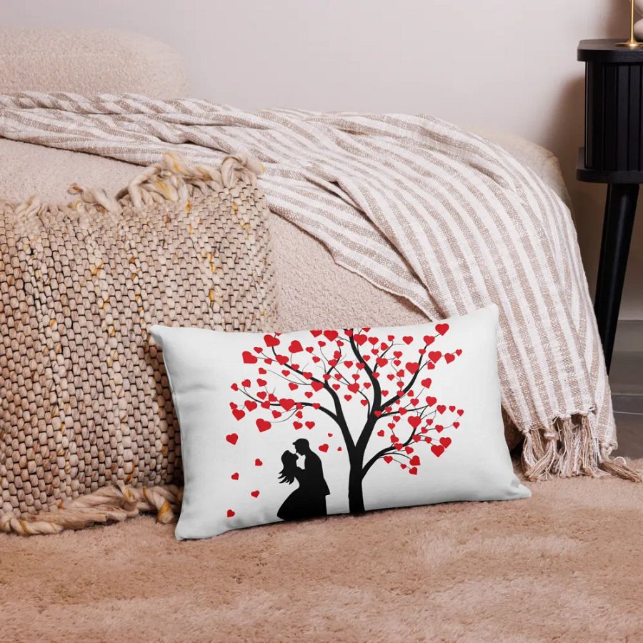 Romantic Love Art Pillow Design – Perfect for Couples and Home Décor product image (27)