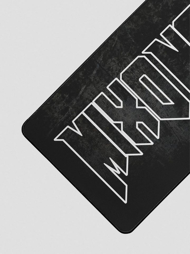 MixoNat White Outline Desk Mat 12