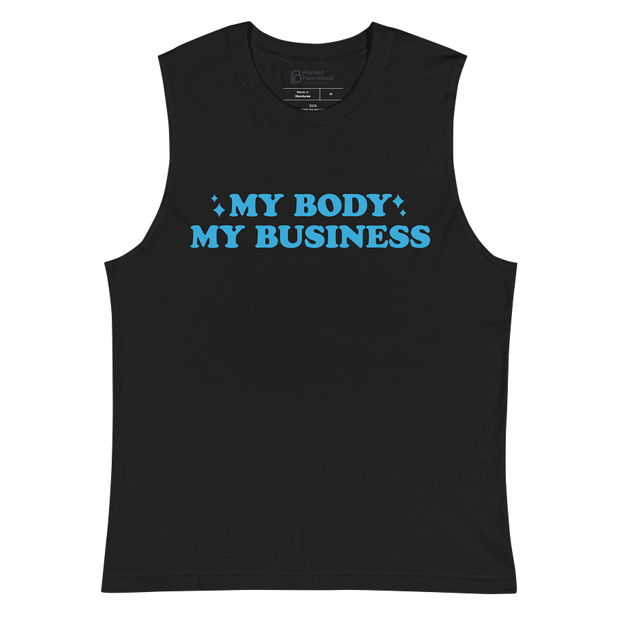 My Body My Business Tank (Blue) product image (3)