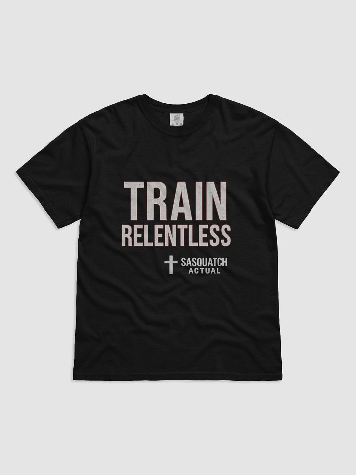 Train Relentless | Sasquatch Actual Official Logo (✝️ Jesus First Edition) product image (1)