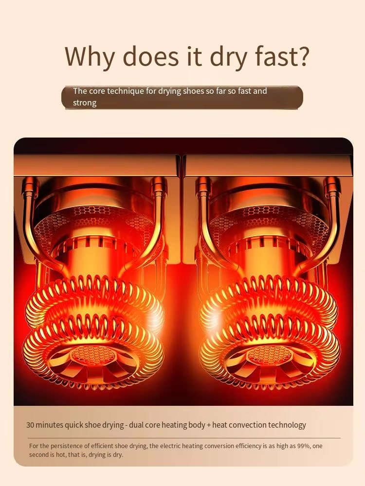 Maist CE Portable Smart Shoe Dryer – Mini Electric UV Sterilizer with Timer & Foldable Design product image (7)