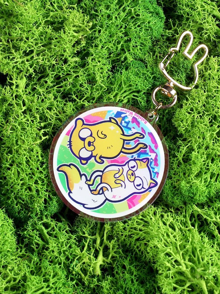 Jake & Cake Keychain product image (1)