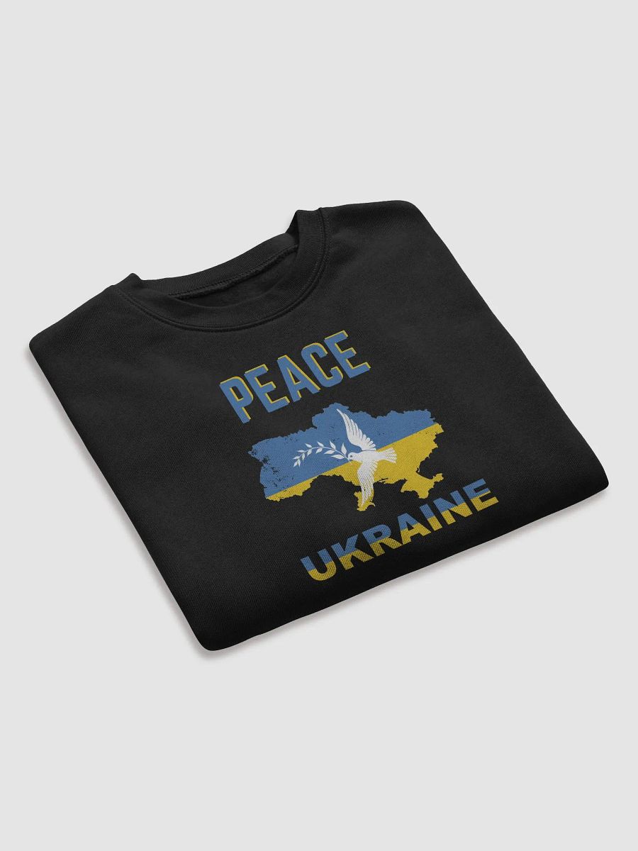 Peace in Ukraine Crop Sweatshirt product image (7)