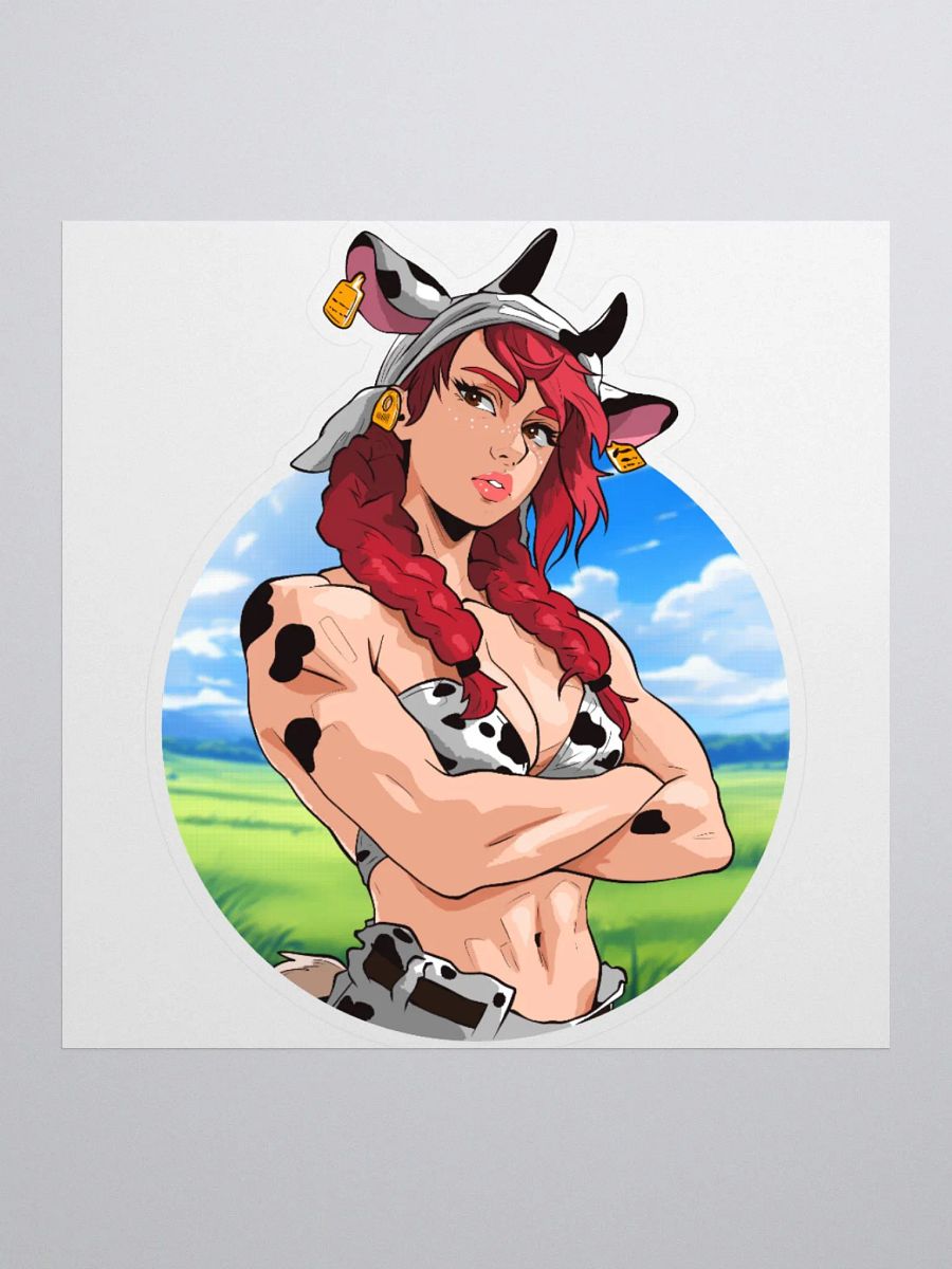 Anime Cow Sticker product image (3)