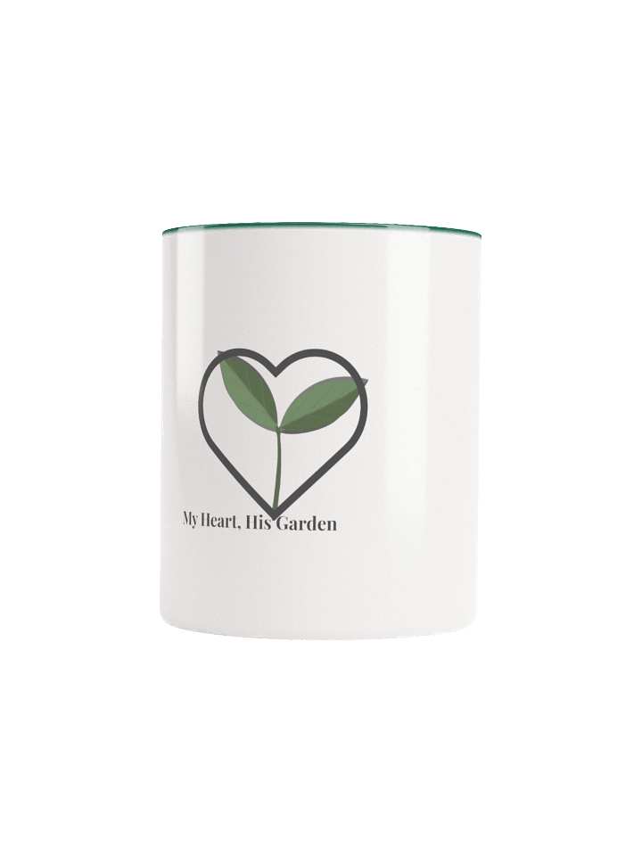 My Heart, His Garden Mug | Christian Wellness Ceramic Mug | Inspirational Prayer Coffee Cup product image (2)