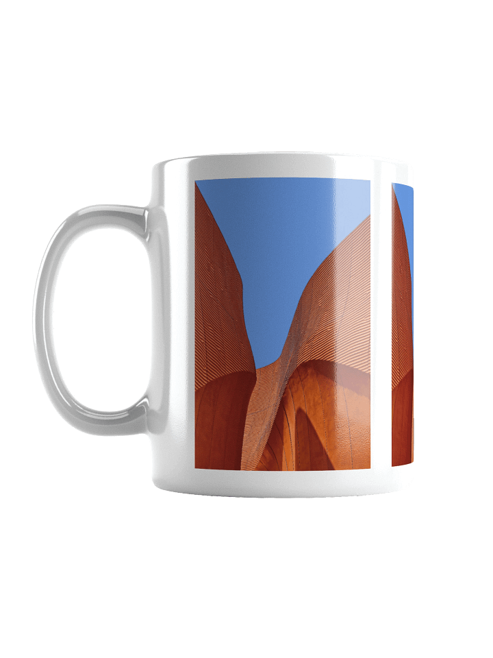 Modern Abstract Architecture Curved Facade Coffee Mug product image (1)
