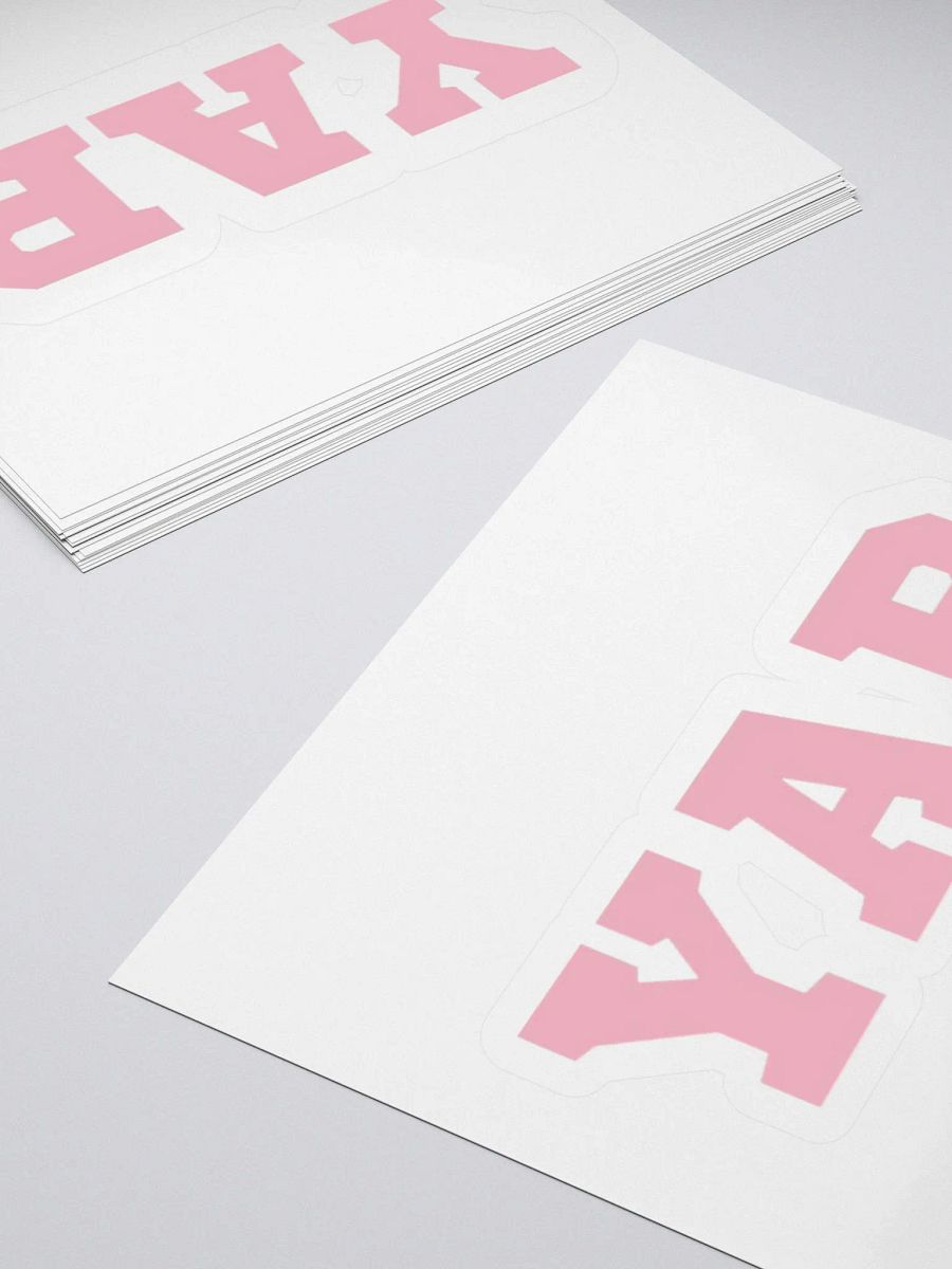 YAP sticker product image (4)