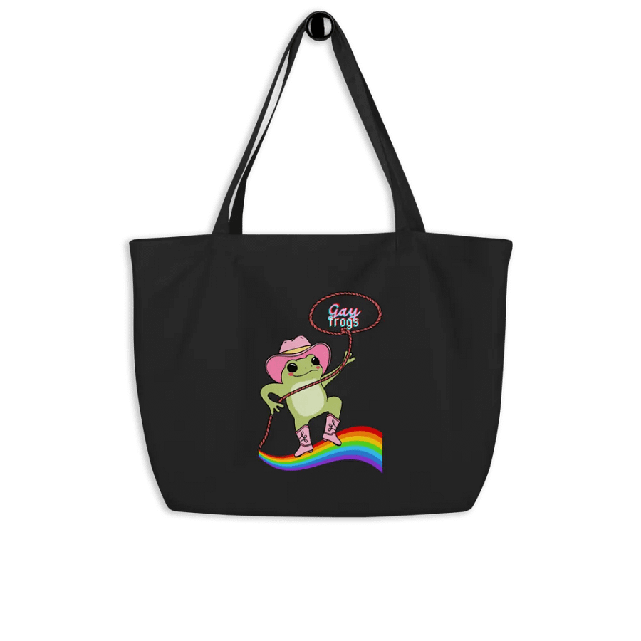 Gay Frog Hype Organic Tote product image (8)