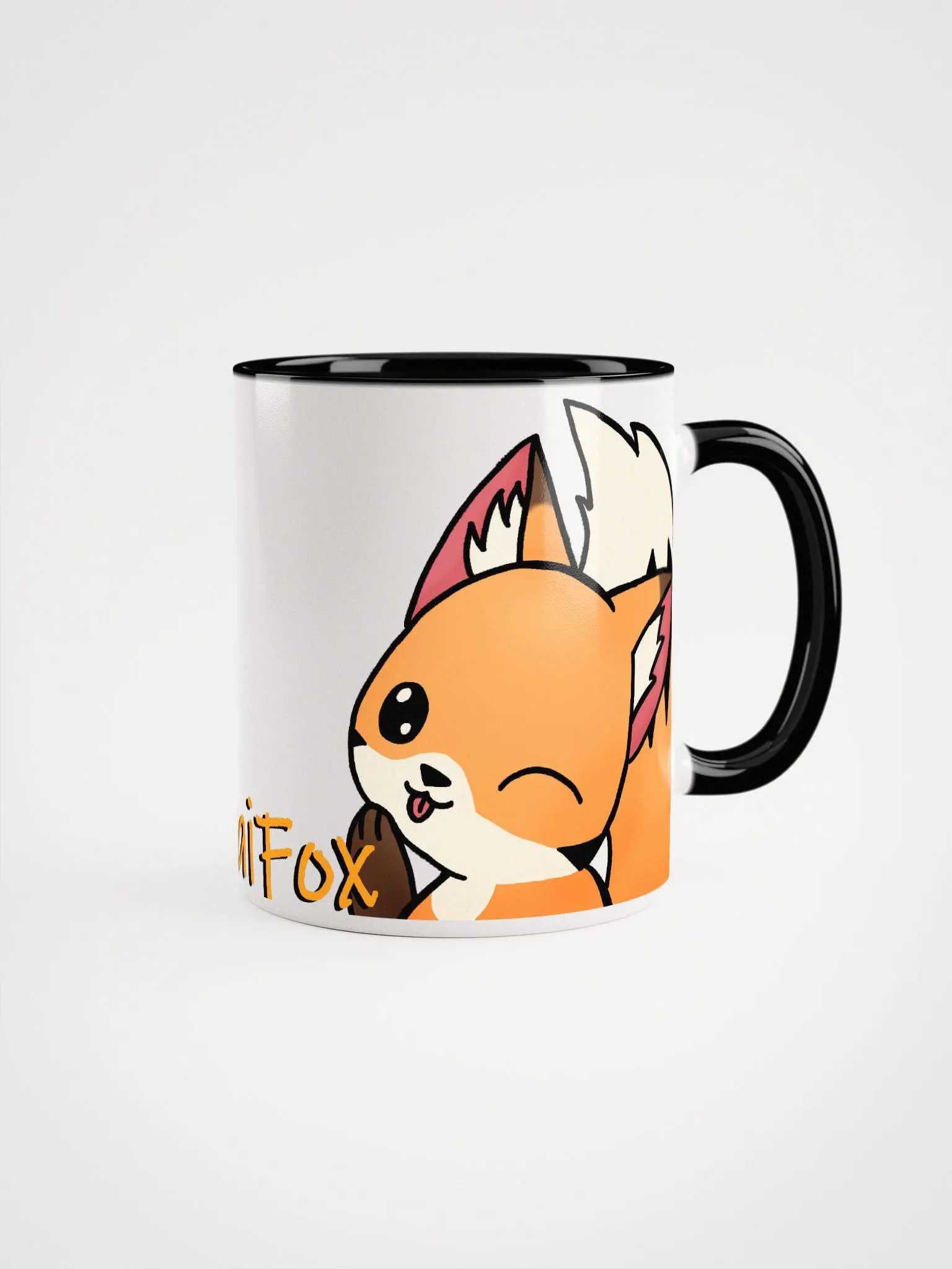 Wink Ceramic Mug with Color Inside product image (4)