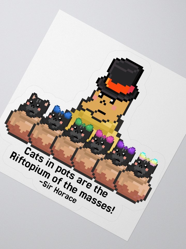 Sir Horace Kiss Cut Sticker product image (6)