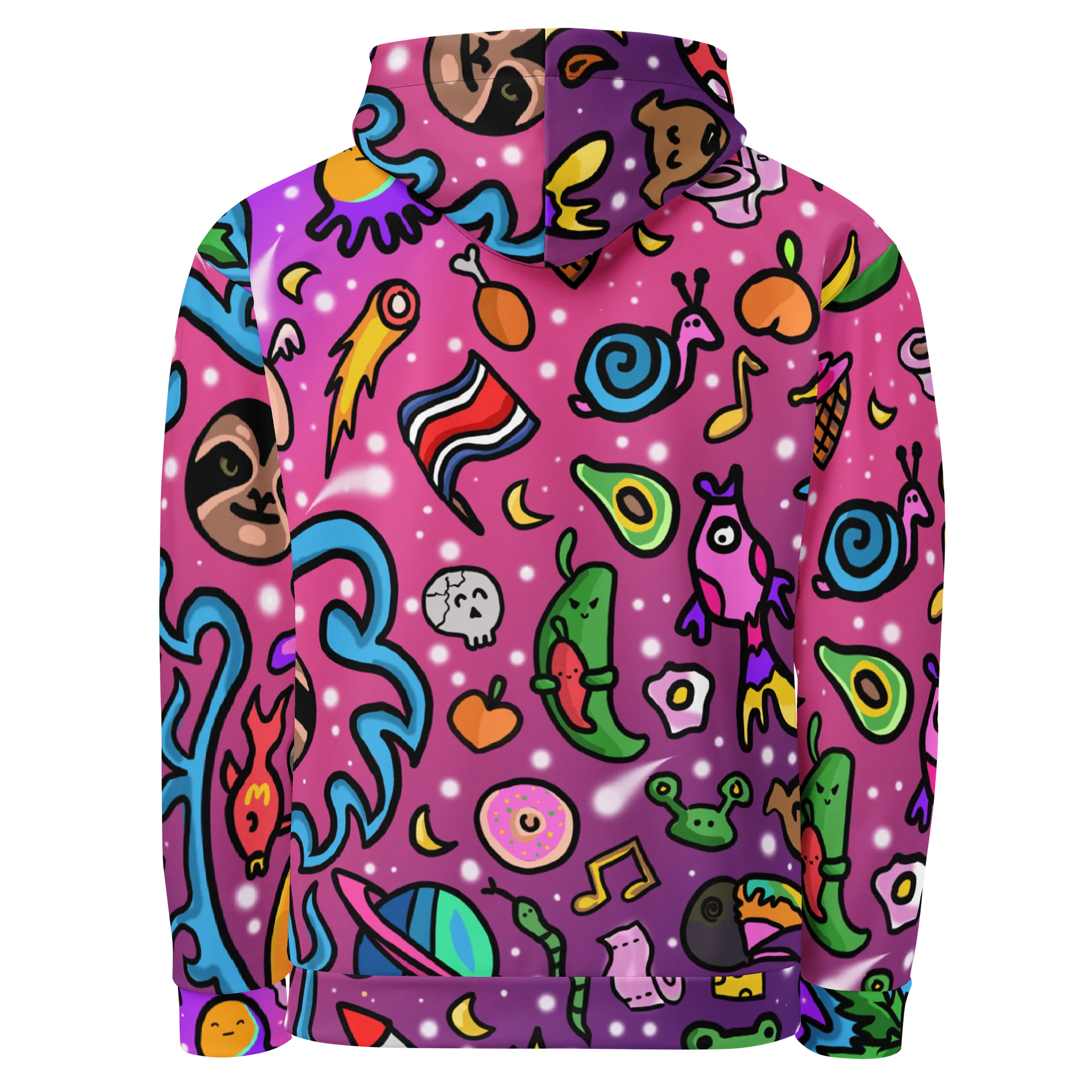 Purple Chaos Hoodie product image (3)