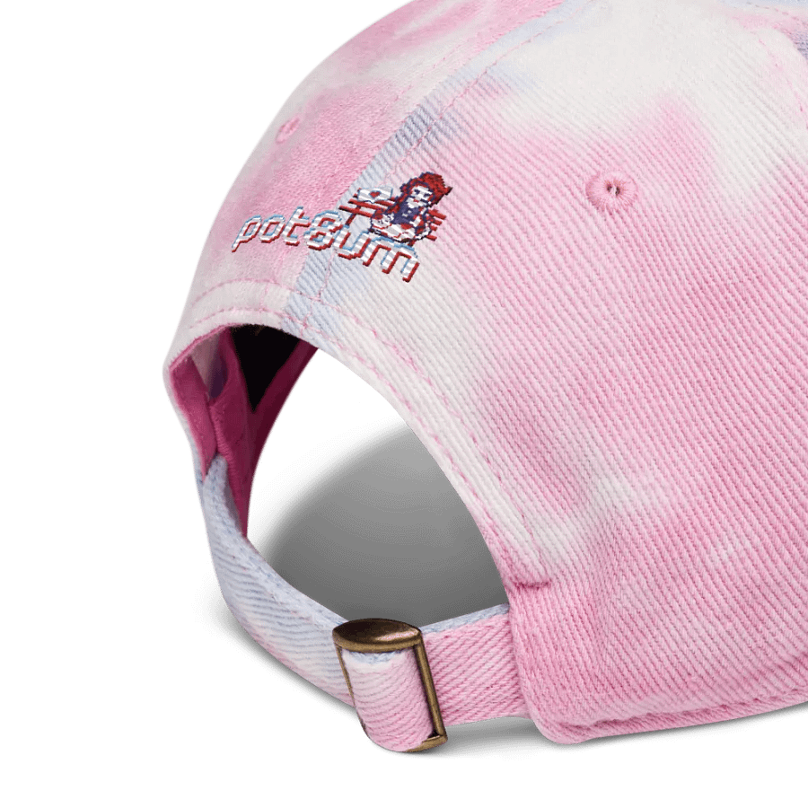 DEFLEATED tie-dye dad hat product image (5)
