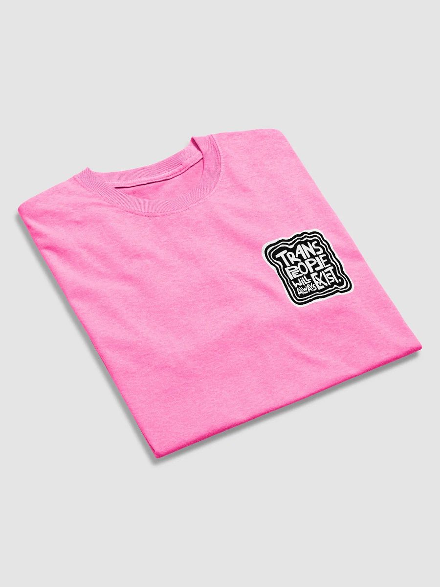 TRANS PEOPLE WILL ALWAYS EXIST. T-Shirt product image (3)