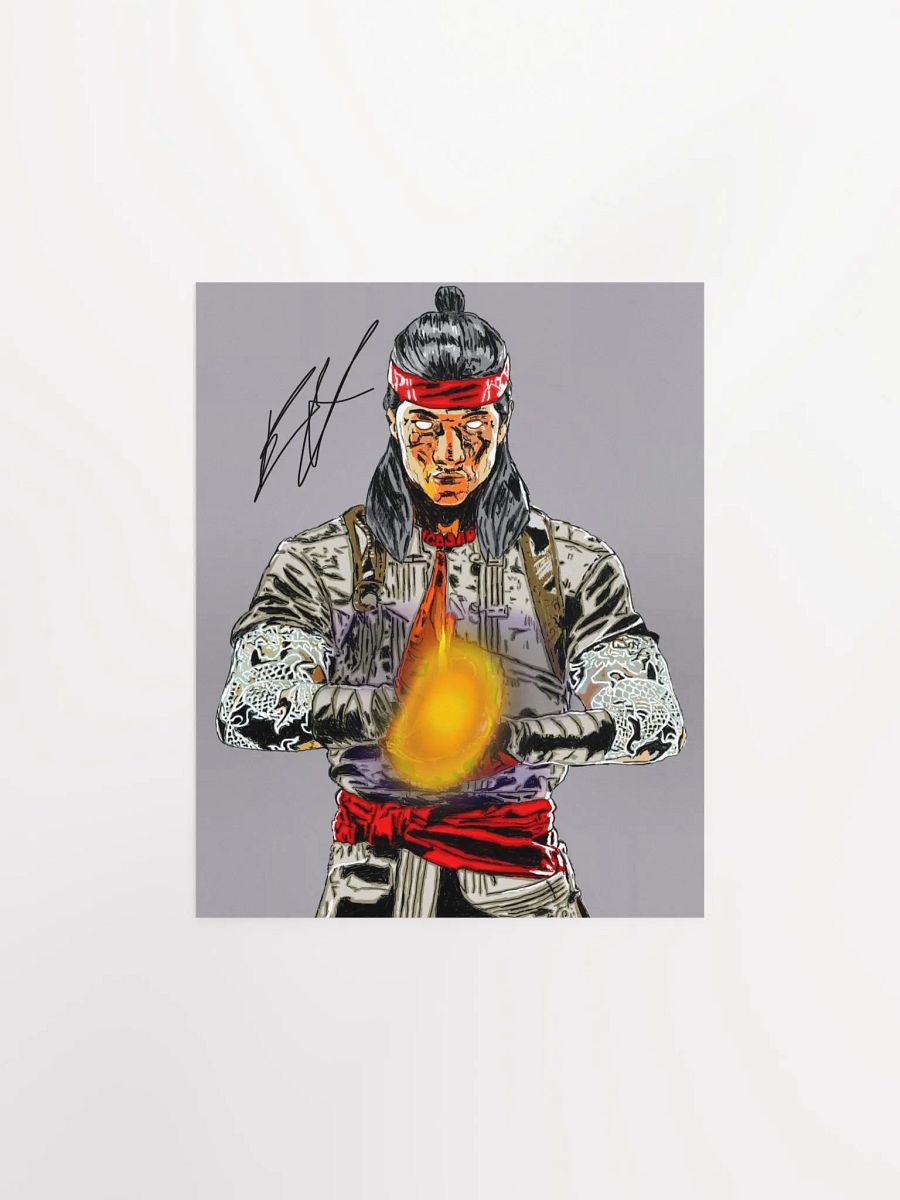 Fire God Liu Kang Print product image (1)