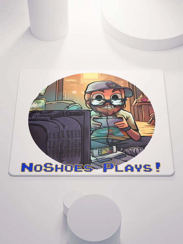 NoShoes Plays VS The World Mouse Pad product image (1)