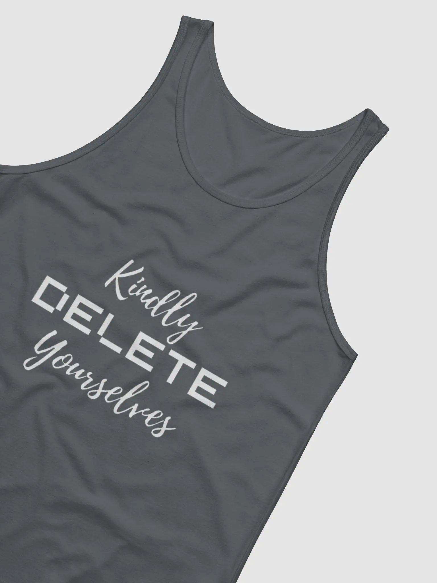 Kindly Delete Yourselves Failsafe Singlet Top product image (19)