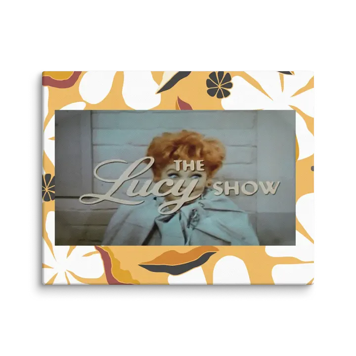 "Turbid" Lucy Floral Canvas product image (2)