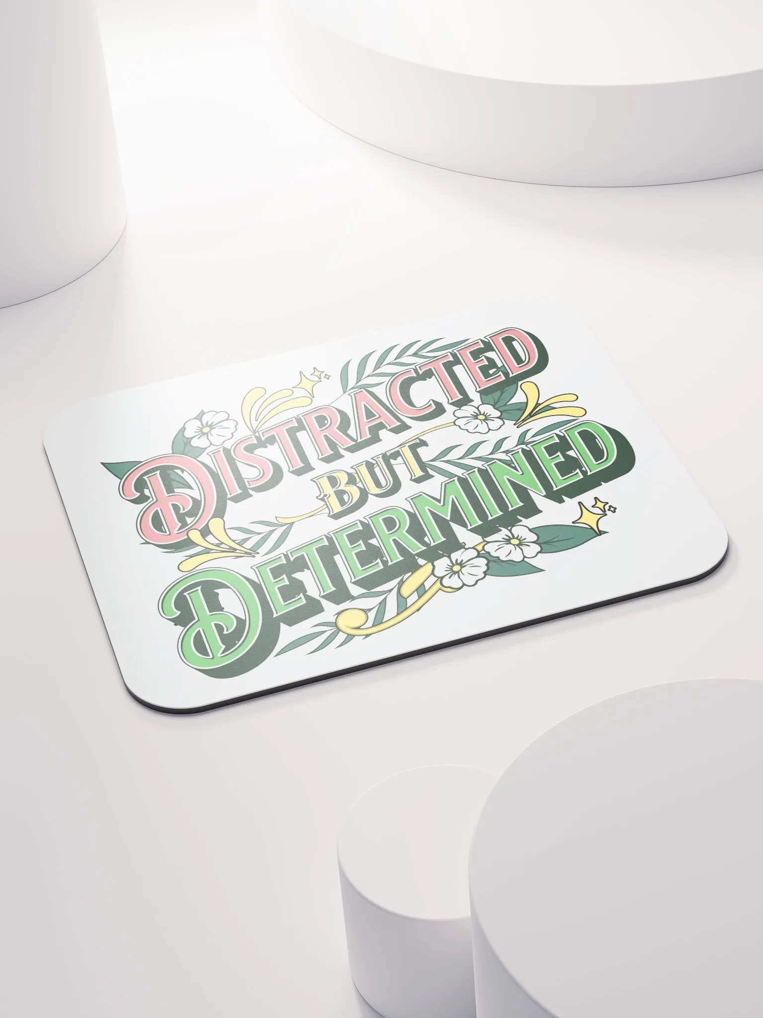 Distracted But Determined Mouse Pad product image (4)