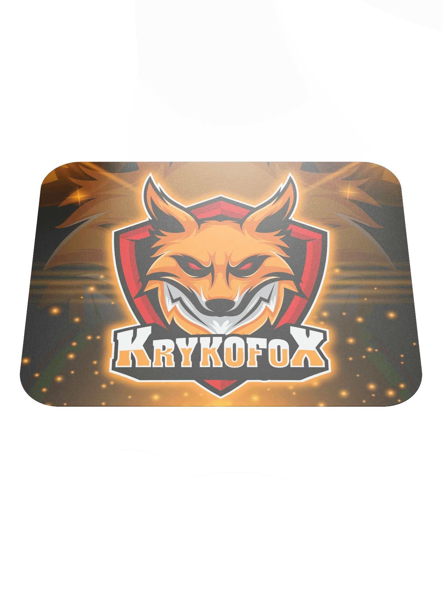 Intense Fox Shield Mouse Pad product image (1)