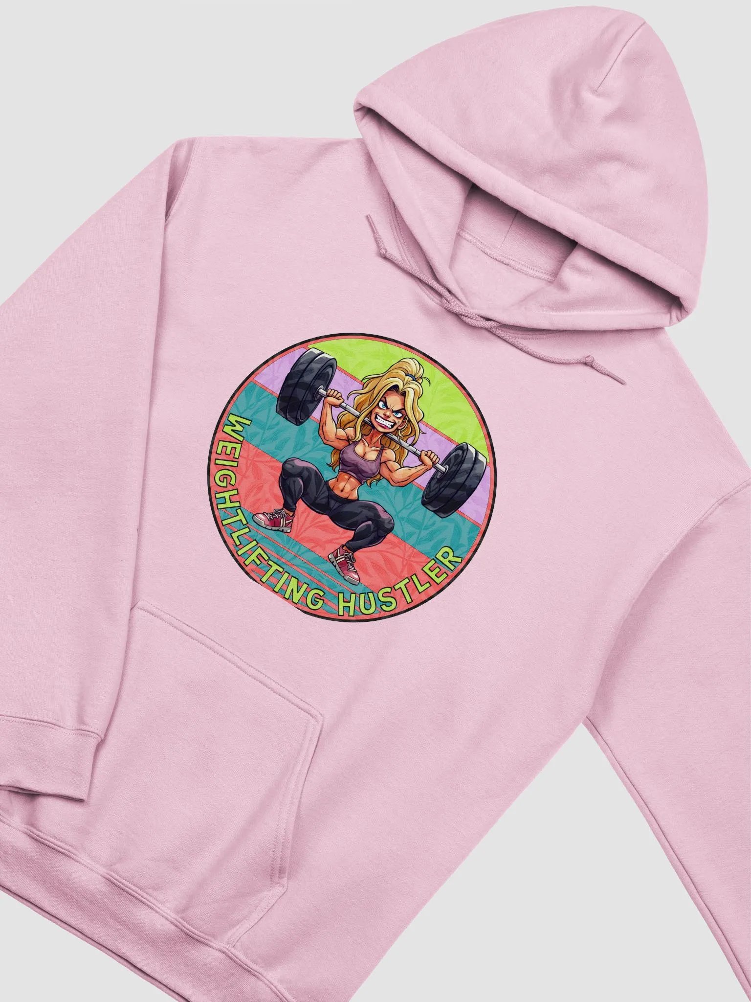 Weightlifting Hustler Female Strength Hoodie product image (8)