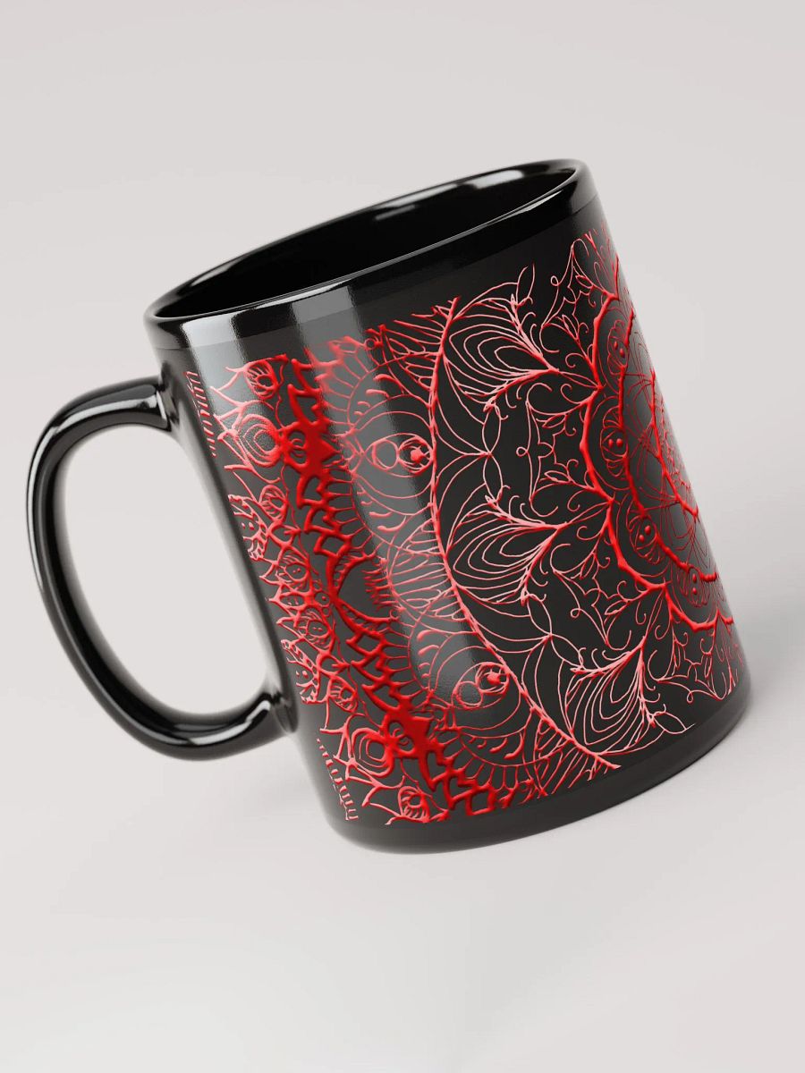 Radiant Red Mandala Mug product image (5)