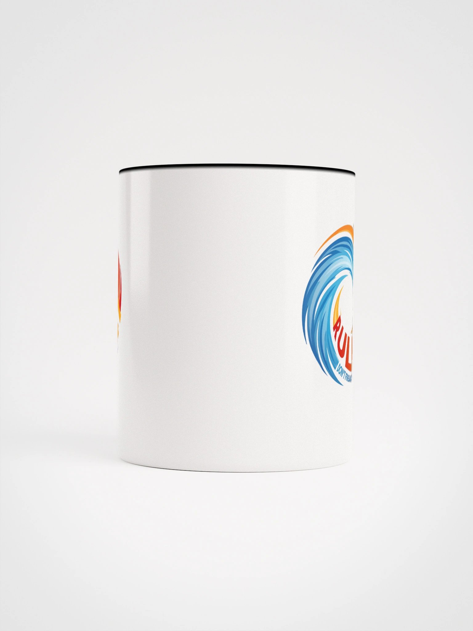 Rule #7 Ceramic Mug Orange and Blue product image (62)
