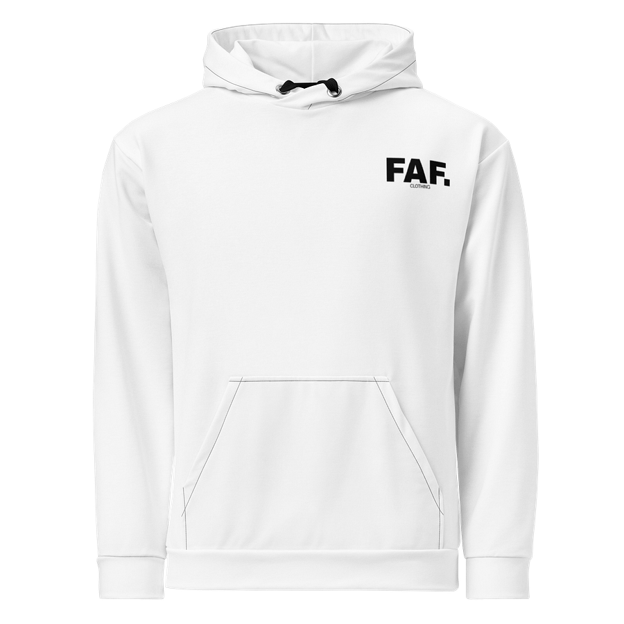 Infinite White Canvas Unisex Hoodie product image (1)