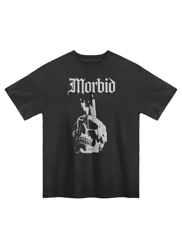 Morbid Faded Oversized T shirt product image (1)
