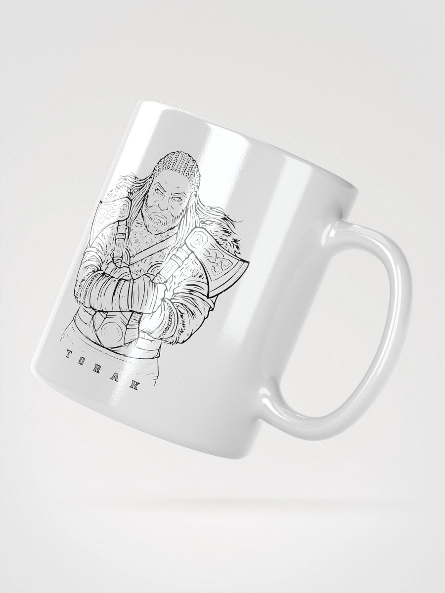 "Black Character" White Coffee Mug product image (2)