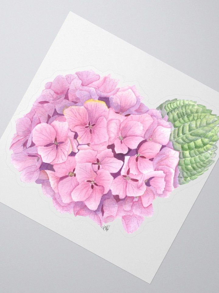 Lush Hydrangea Kiss Cut - Sticker product image (2)