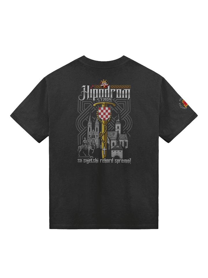 Royal Heritage Checkered Shield T-Shirt Thompson King Tomislav product image (2)
