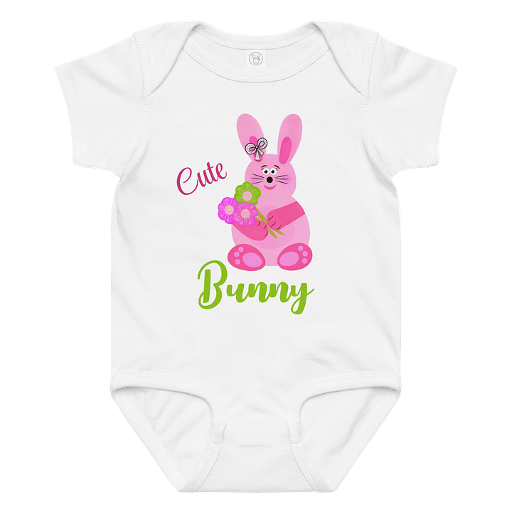 Blossoming Bunny Baby Bodysuit product image (9)
