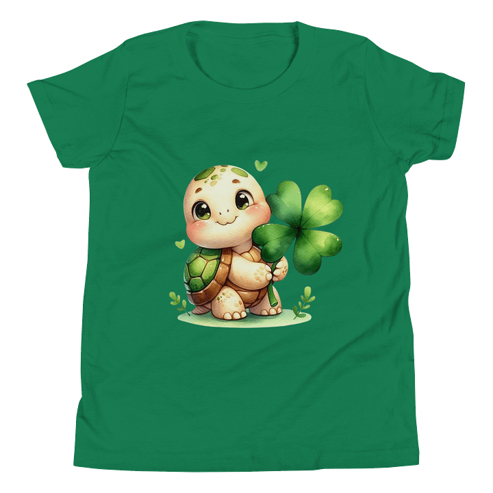 Lucky Turtle Youth T-Shirt product image (2)