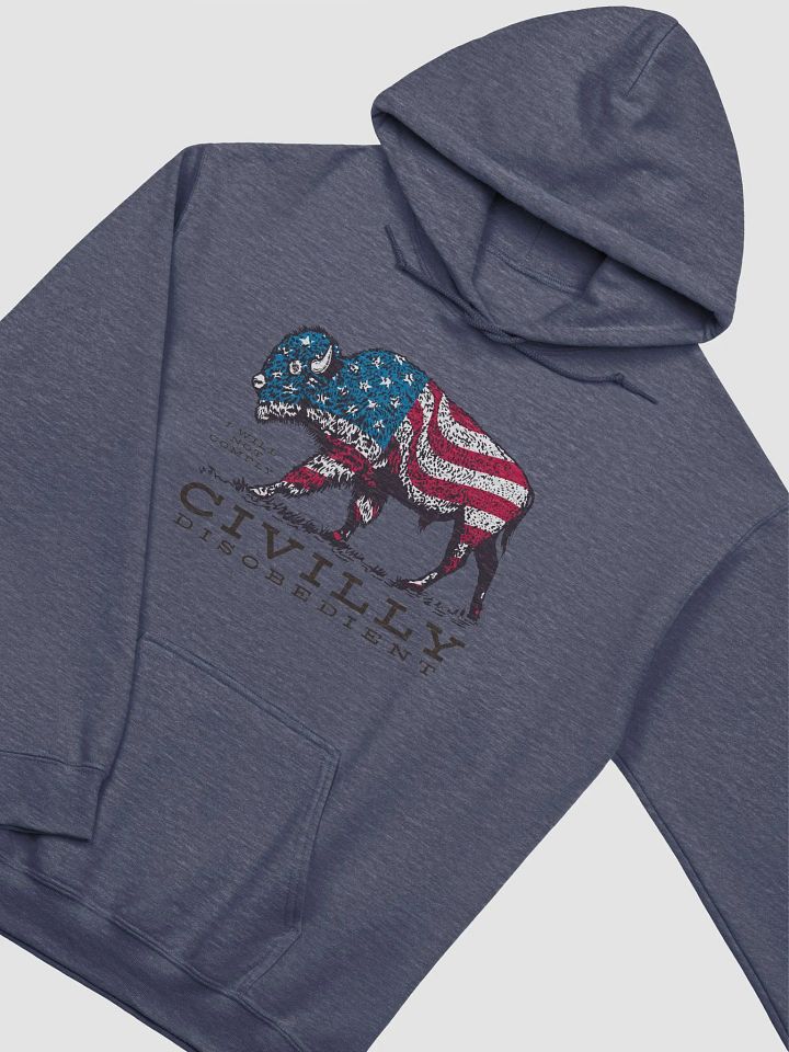 Defiant Bison Hoodie product image (16)